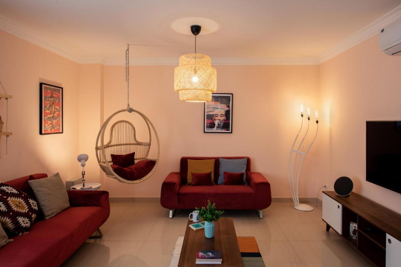 The 2Bdr Compelling Condo 5 Min To Cai Airport Kairo Bagian luar foto